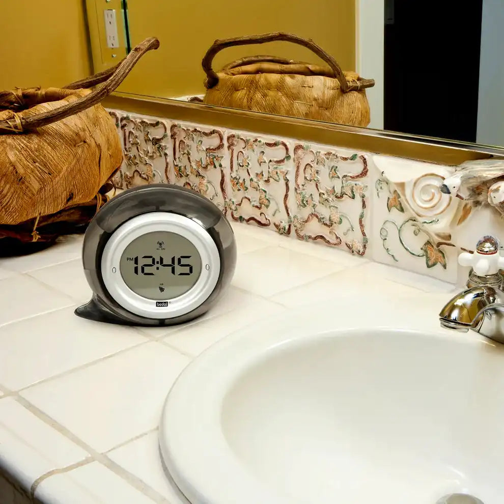 Bedol Clock In Bathroom