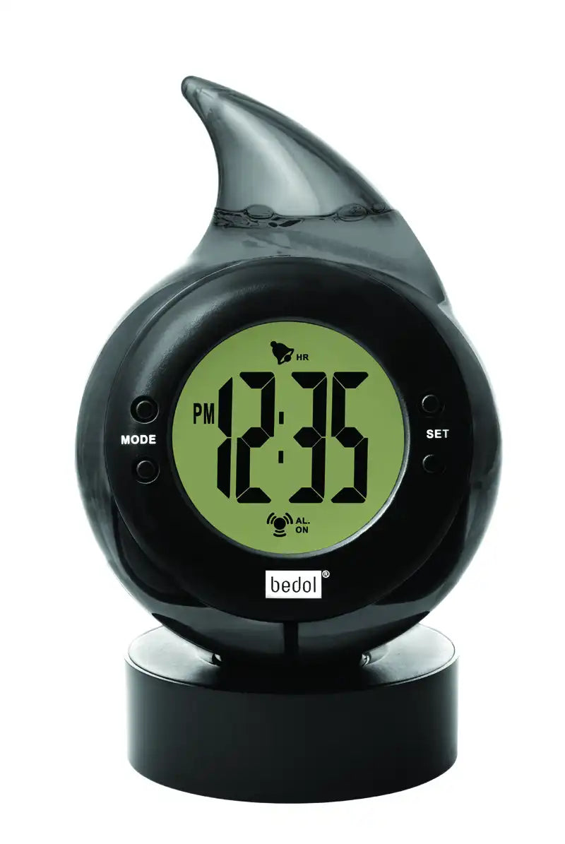 Drop Bedol Water Clock Charcoal