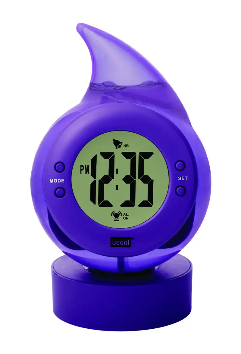 Drop Bedol Water Clock Purple