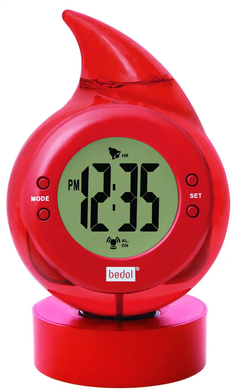 Drop Bedol Water Clock Red
