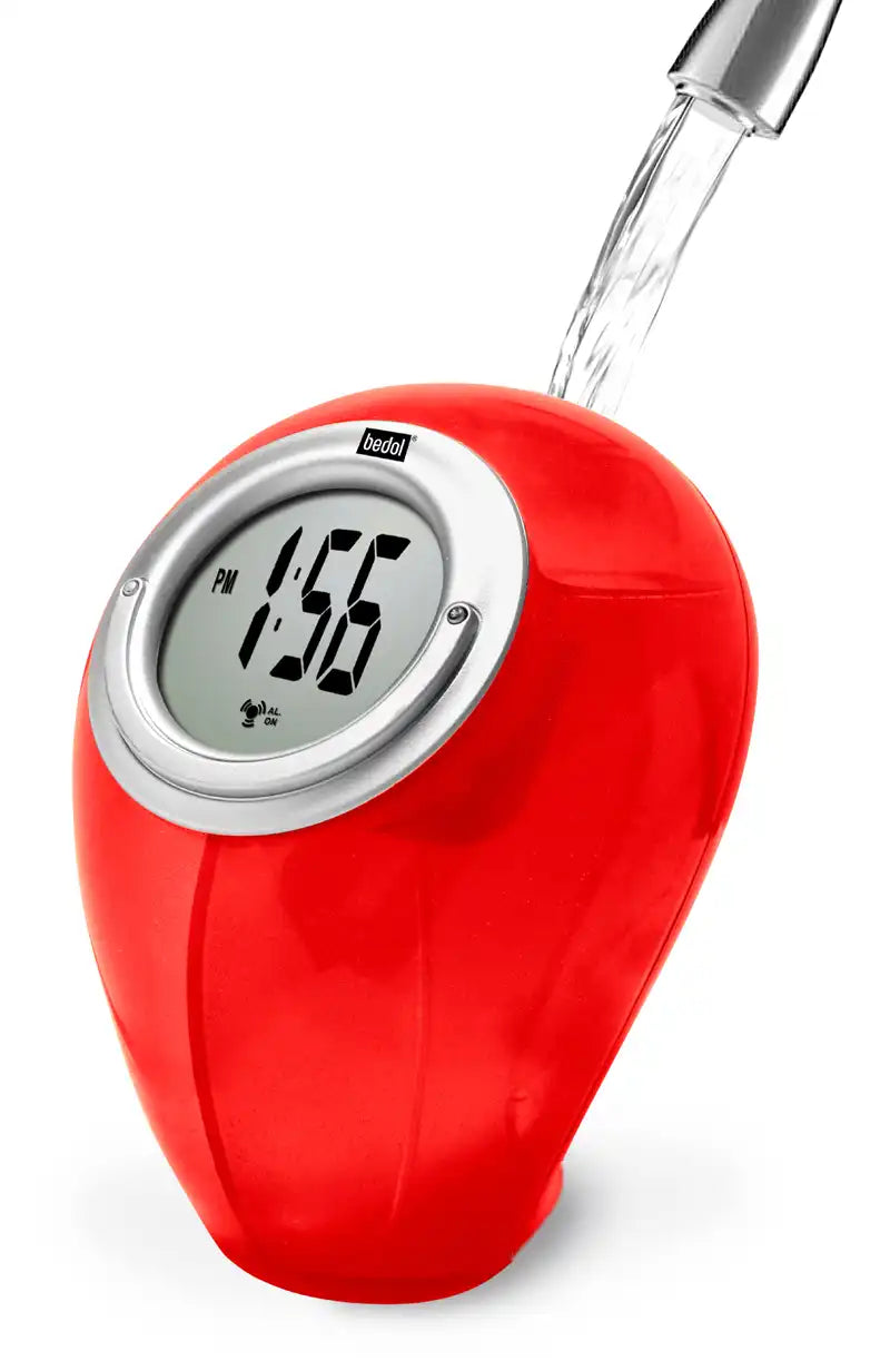 Smiley Bedol Water Clock Red