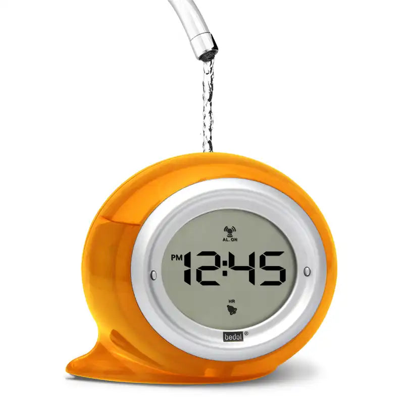 Squirt Alarm The Bedol Water Clock Orange 1